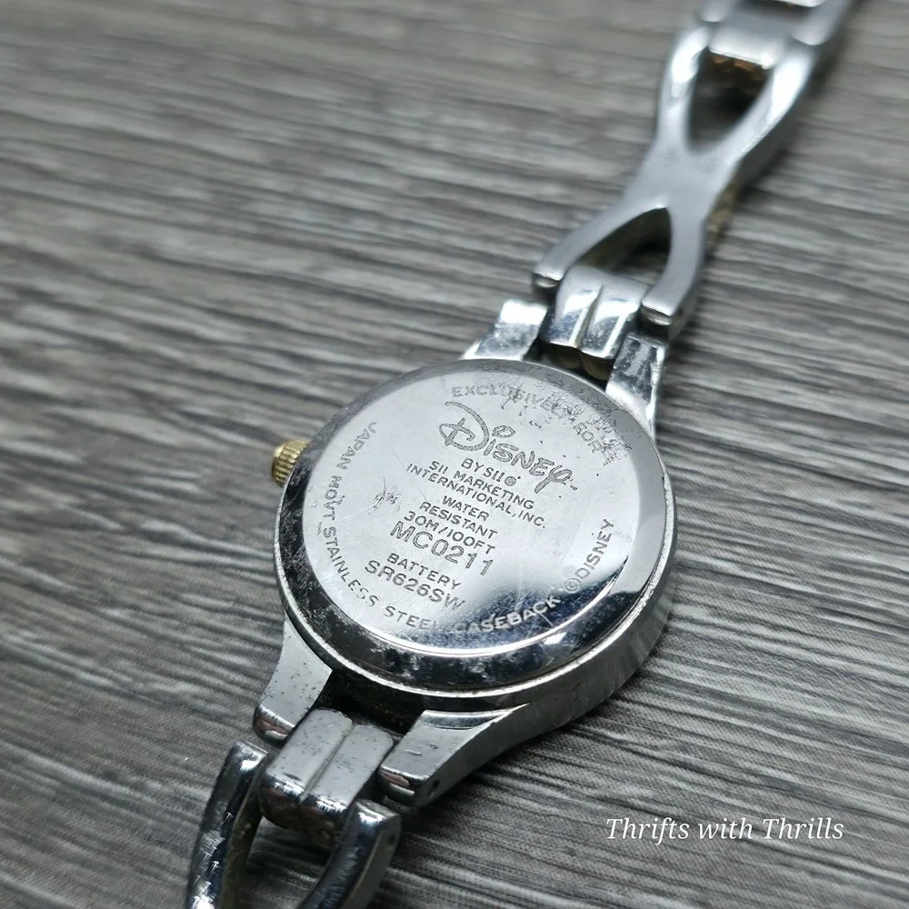 Women's DISNEY Mickey Mouse Petite Two-Tone Bracelet Watch - MC0211